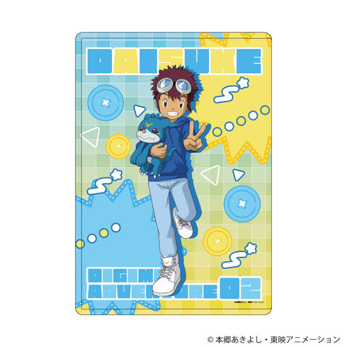 『デジモンアドベンチャー02』キャラクリアケース07/本宮大輔&ブイモン ぬいぐるみver.(描き下ろしイラスト)